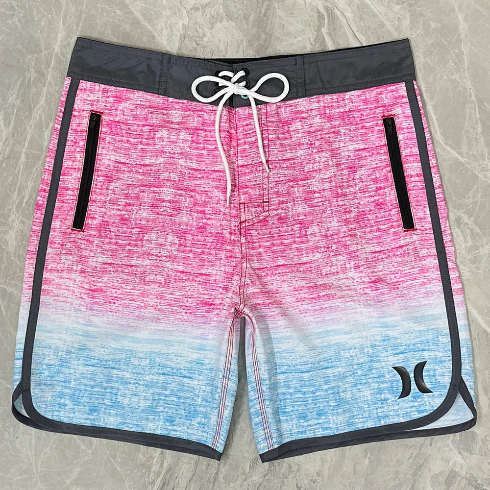 Men's Quick-Dry Surf Shorts | Beach Vacation Swim Trunks | Digital Print