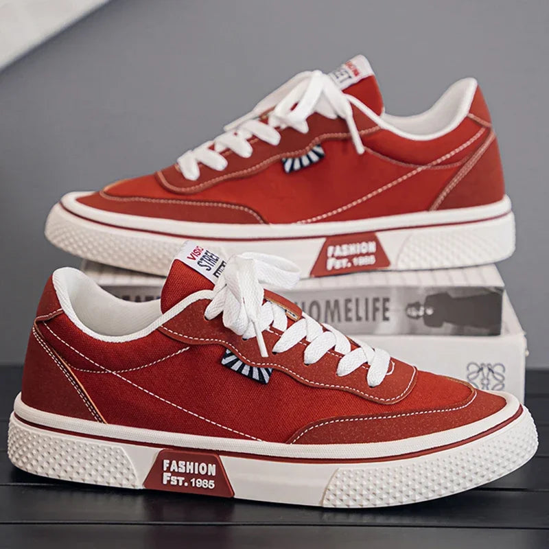 Unisex Canvas Sneakers – Colorful Anti-Slip Casual Shoes for Couples | Sizes 39–46