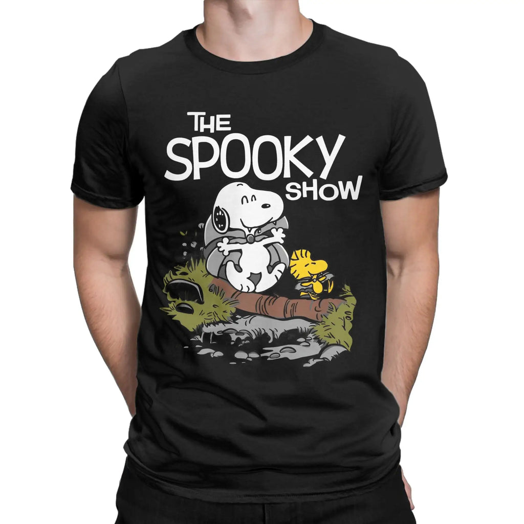 Snoopy & Charlie Brown Graphic T-Shirt | Unisex Cotton Anime Tee