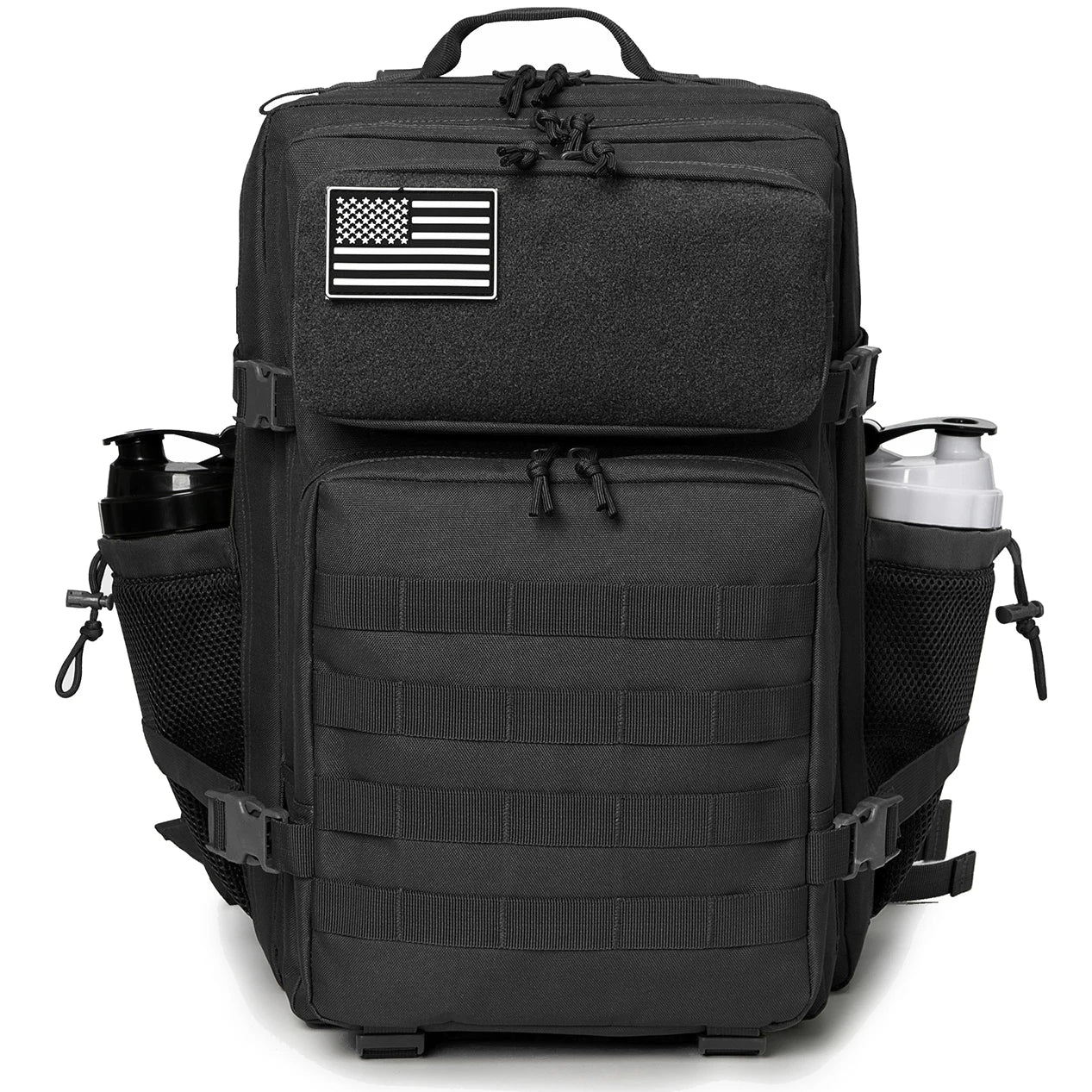 45L Tactical Backpack with Dual Cup Holders – Hunting, Hiking & Camping Rucksack