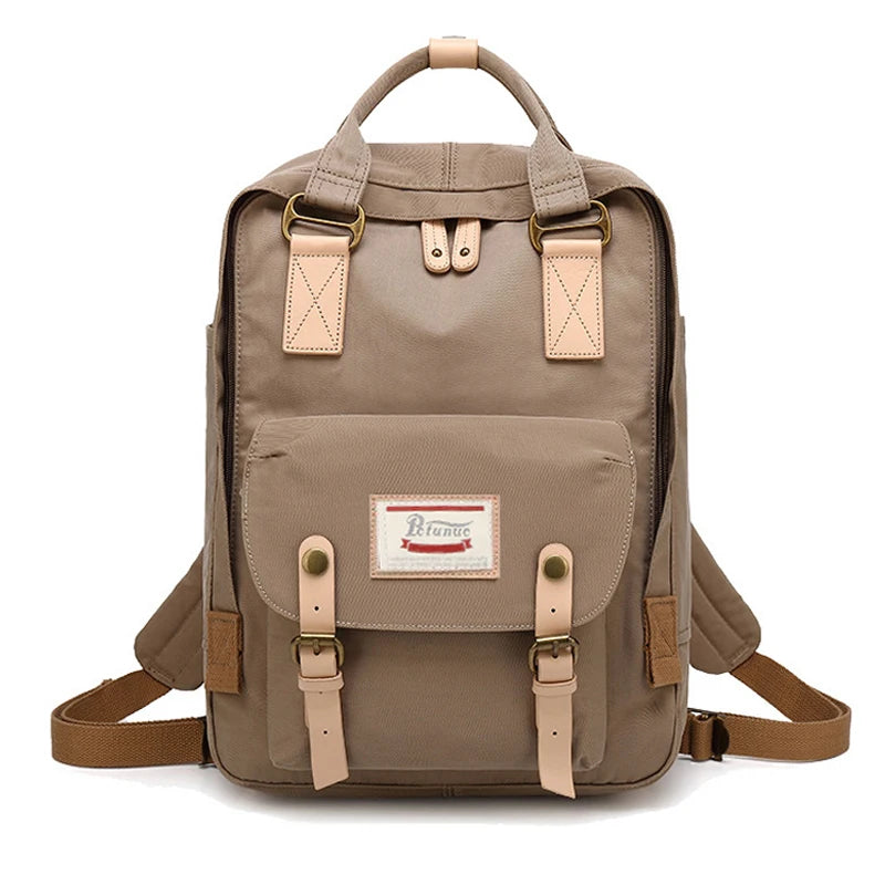 Nylon Laptop Backpack 16L | Multi-Pocket School & Travel Bag