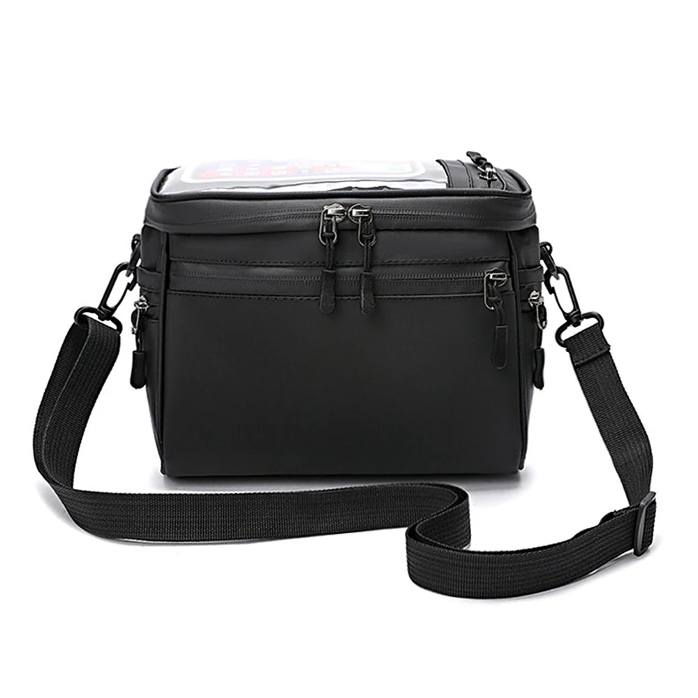 Waterproof Bicycle Handlebar Bag – Front Tube Cycling Pouch