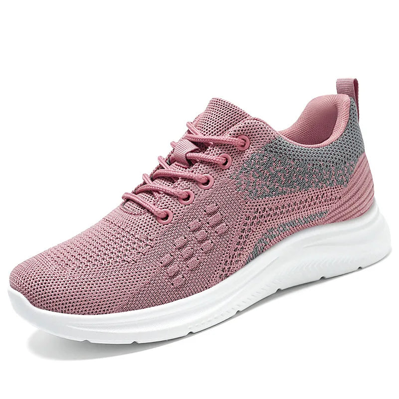 Women's Lightweight Breathable Sneakers – Casual Walking Shoes for Gym, Travel & Everyday Wear