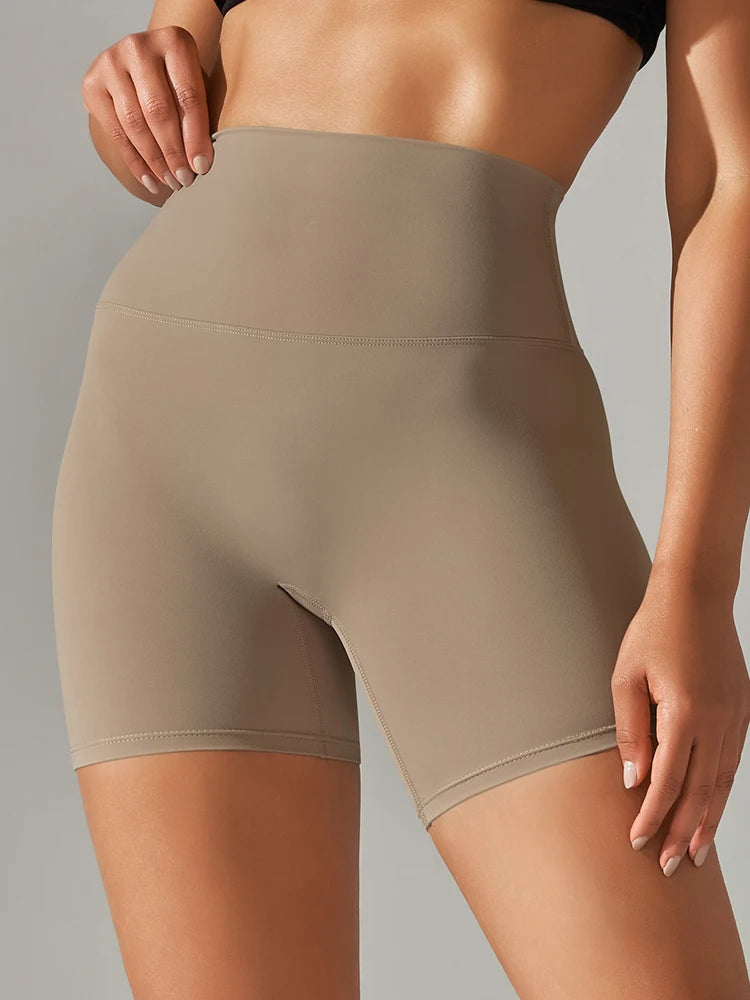 Women's High Waist Yoga Shorts | Squat-Proof Fitness & Gym Shorts