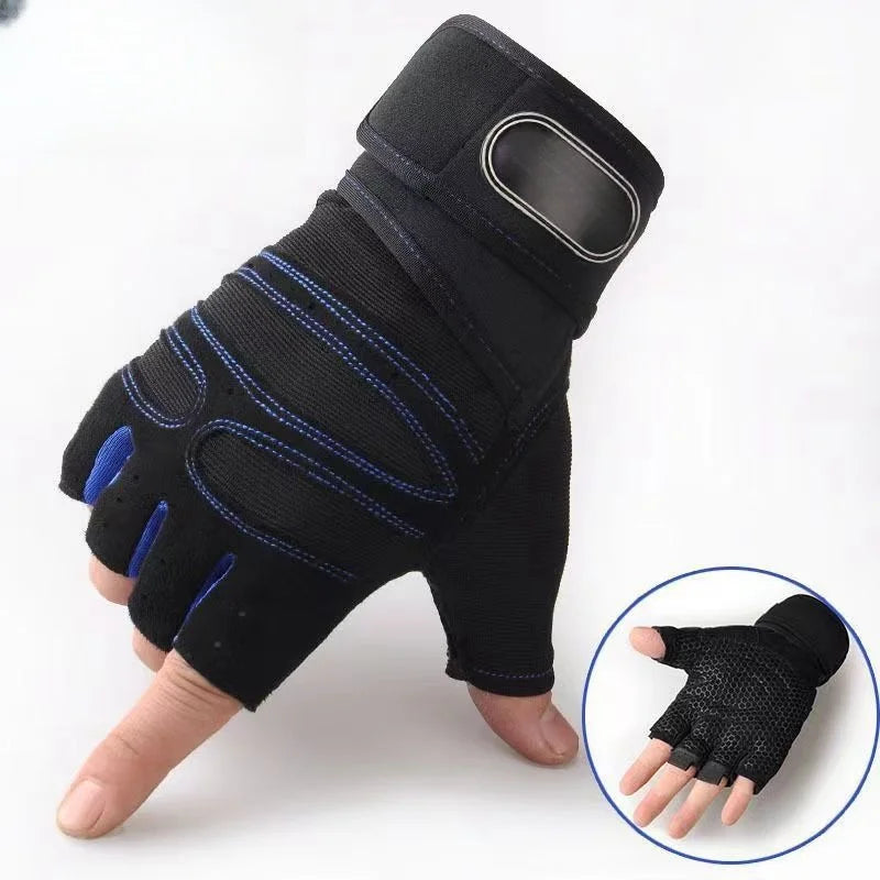 Half-Finger Workout Gloves for Men & Women | Gym, Cycling & Weight Lifting