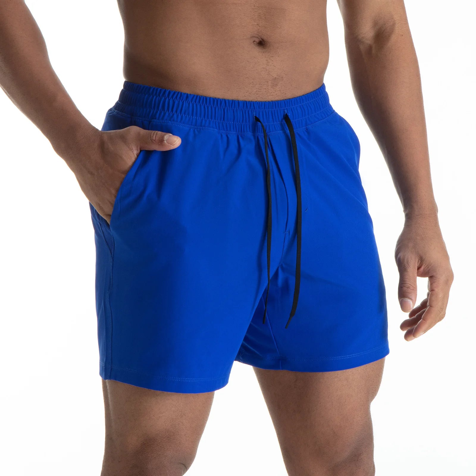 Men's Spliced Mesh Beach Shorts – Quick-Dry Surf & Sport Swim Trunks