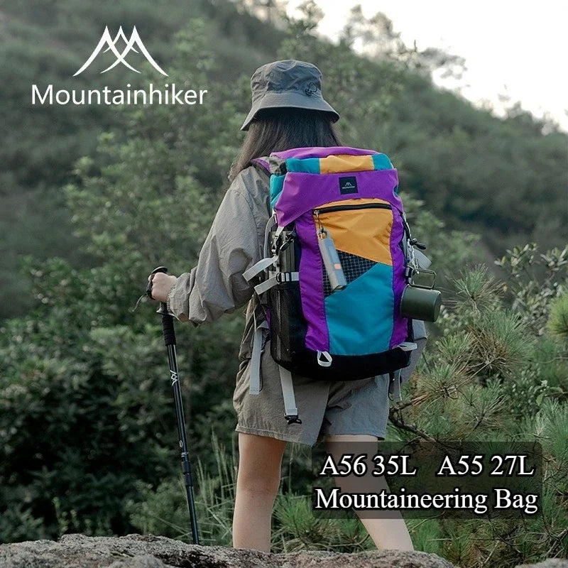 Lightweight Hiking Backpack – 27L & 35L Outdoor Camping & Travel Bag (Unisex)