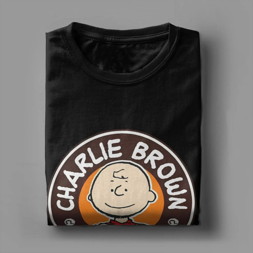 Snoopy & Charlie Brown Graphic T-Shirt | Unisex Cotton Anime Tee