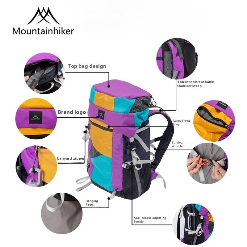 Lightweight Hiking Backpack – 27L & 35L Outdoor Camping & Travel Bag (Unisex)