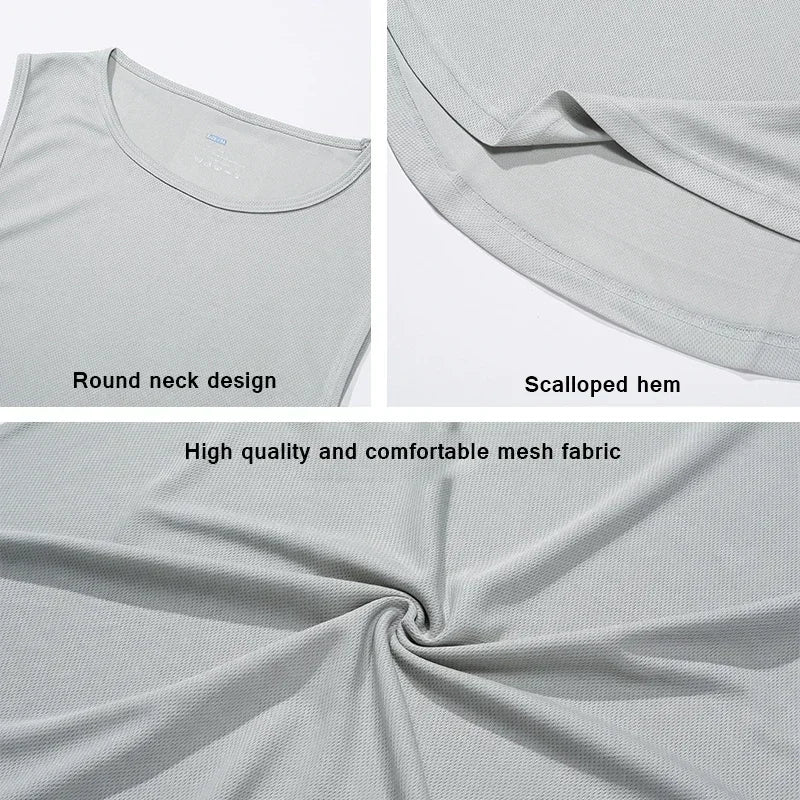 Men's Muscle Tank Top – Gym Fitness Sleeveless Shirt