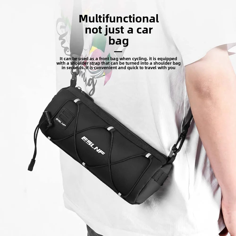 Waterproof Bike Front Handlebar Bag – Large Capacity Cycling Storage