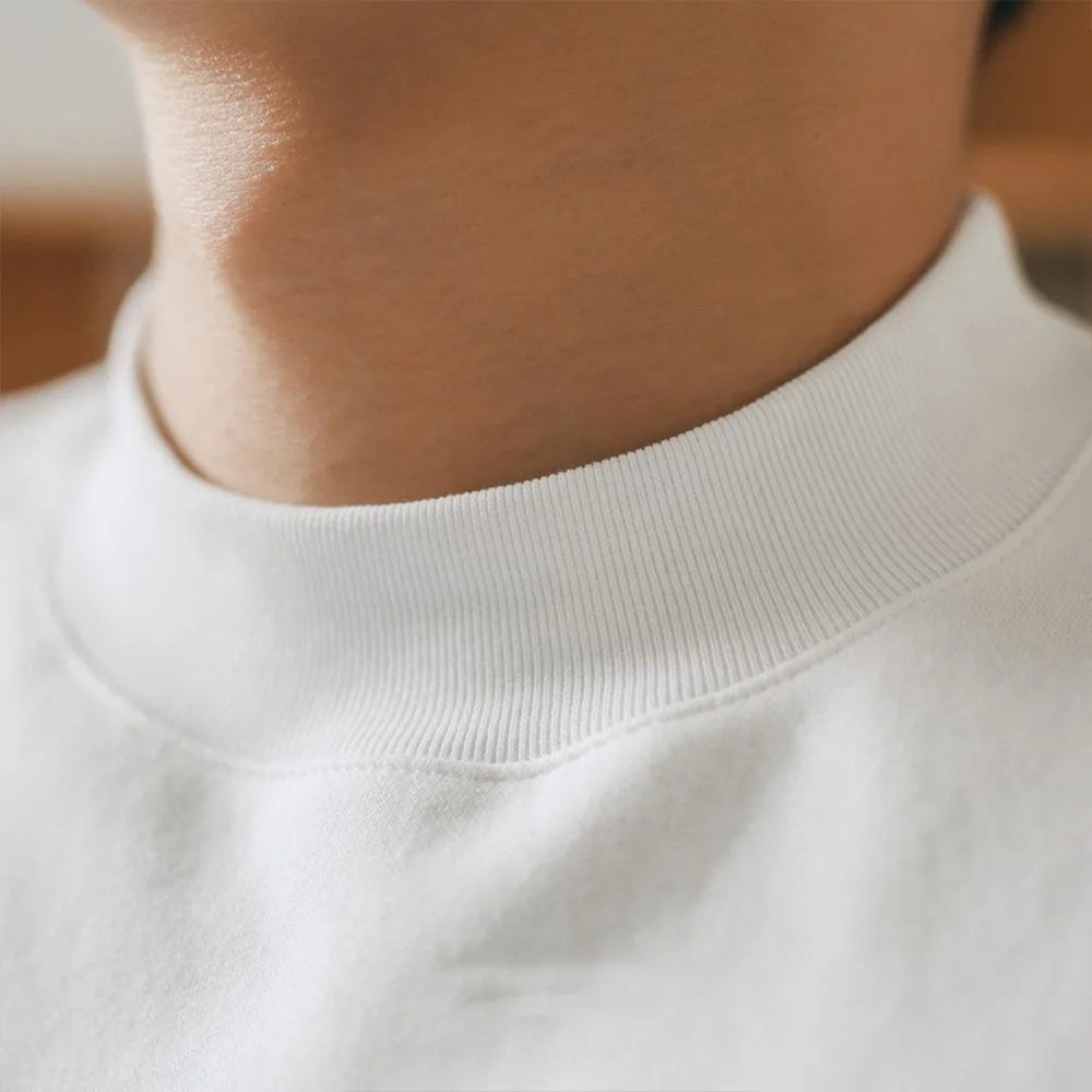 Men's Heavyweight Cotton T-Shirt – 350GSM, Relaxed Fit, Solid Colors