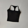 Women's Padded Sports Bra Vest – Shockproof Yoga & Pilates Top