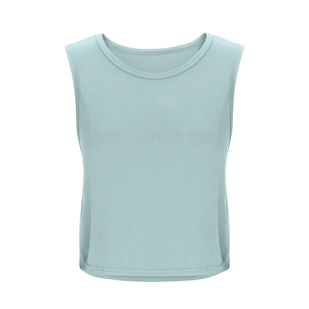 Women's Sleeveless Yoga Tank Top – Breathable Athletic Vest