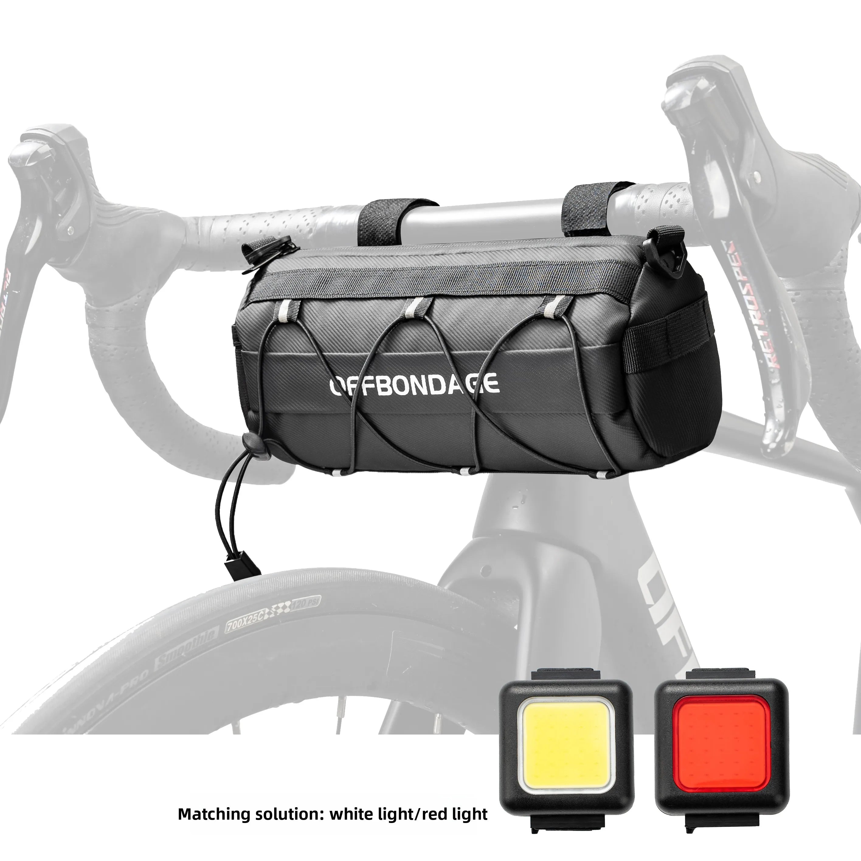 Waterproof Bike Front Handlebar Bag – Large Capacity Cycling Storage