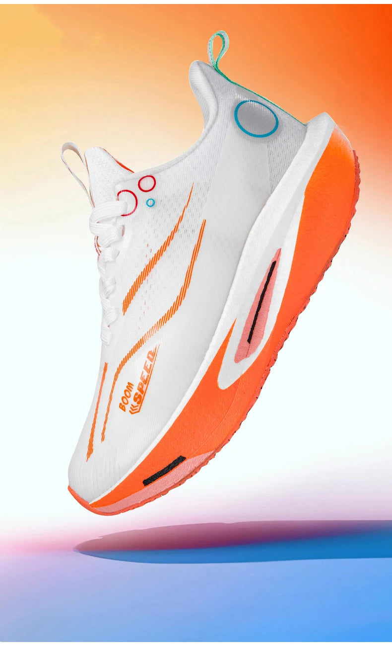 Professional Carbon Plate Running Shoes – Breathable, Cushioned & Non-Slip | Unisex