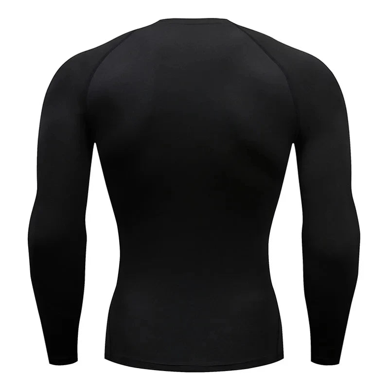 Men's Long Sleeve Compression Sport T-Shirt | Running Gym Fitness Tee