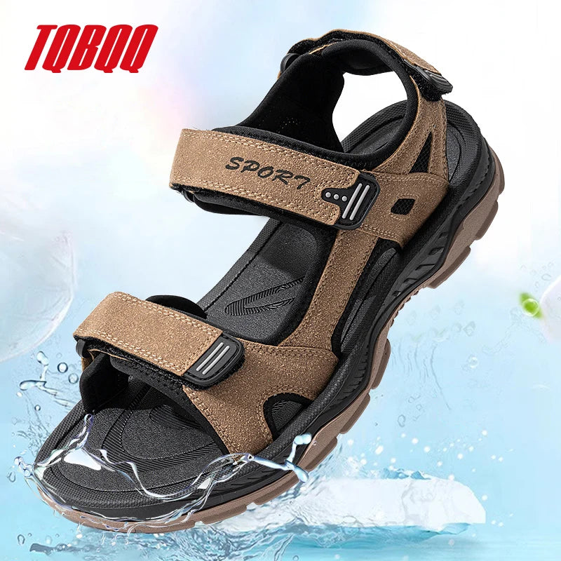 Men's Beach Sandals – Quick-Dry Breathable Water Shoes for Summer