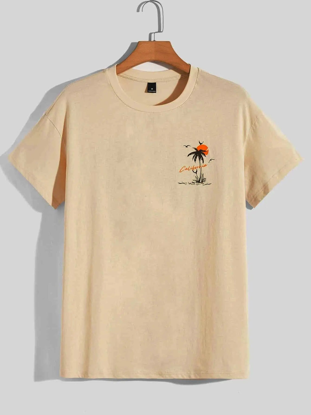 Men's California Adventure Graphic T-Shirt | Oversized Cotton Tee