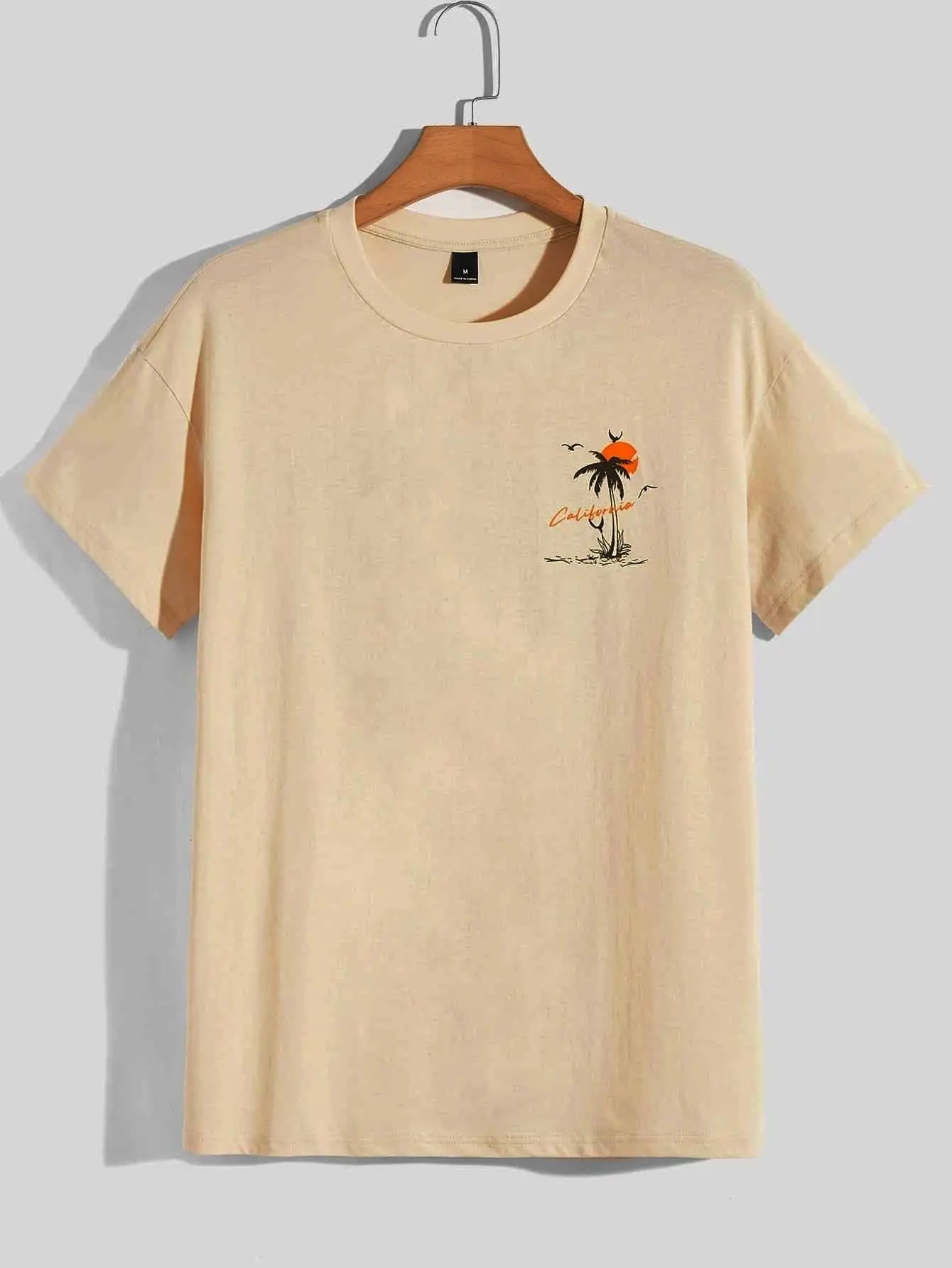 Men's California Adventure Graphic T-Shirt | Oversized Cotton Tee