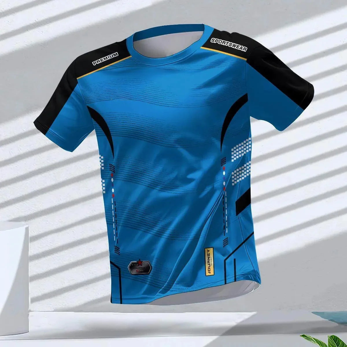 Men's 3D Print Sport T-Shirt | Quick-Dry Breathable Gym & Running Tee