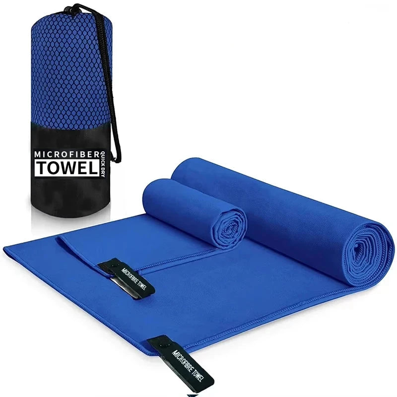 Quick-Dry Microfiber Sports Towel – Compact & Lightweight for Gym, Beach & Outdoor