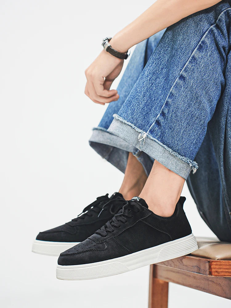 Men's Casual Skate Shoes – Lightweight Slip-Resistant Sneakers