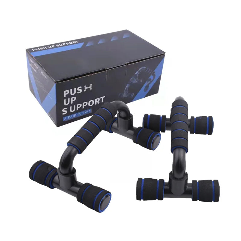 H-Shape Push Up Bars – Non-Slip Foam Handle Stands for Chest, Arms & Core Training | 100kg Capacity