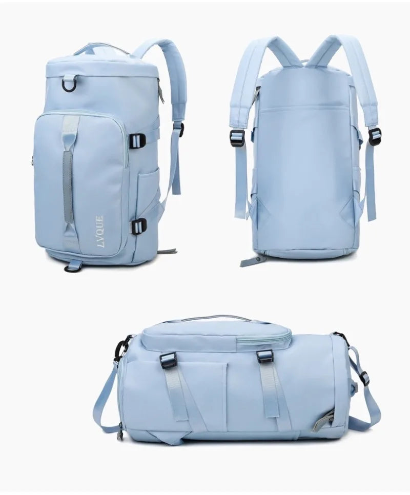 Large Capacity Travel Backpack – Waterproof Sports & Gym Duffel Bag