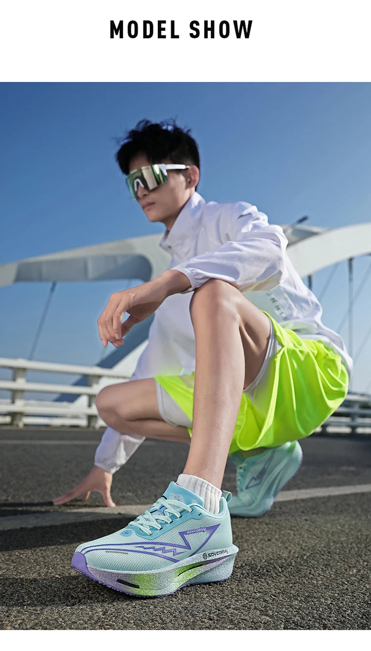 Carbon Plate Running Shoes – Breathable, Lightweight & Cushioned | Unisex Daily Fitness