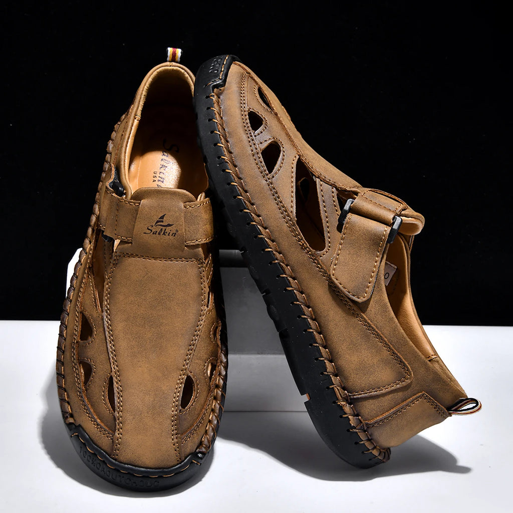 Men's Open-Toe Beach Sandals – Comfortable, Non-Slip & Breathable Summer Shoes