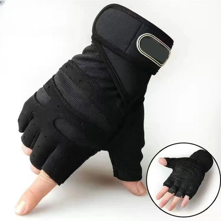 Half-Finger Workout Gloves for Men & Women | Gym, Cycling & Weight Lifting