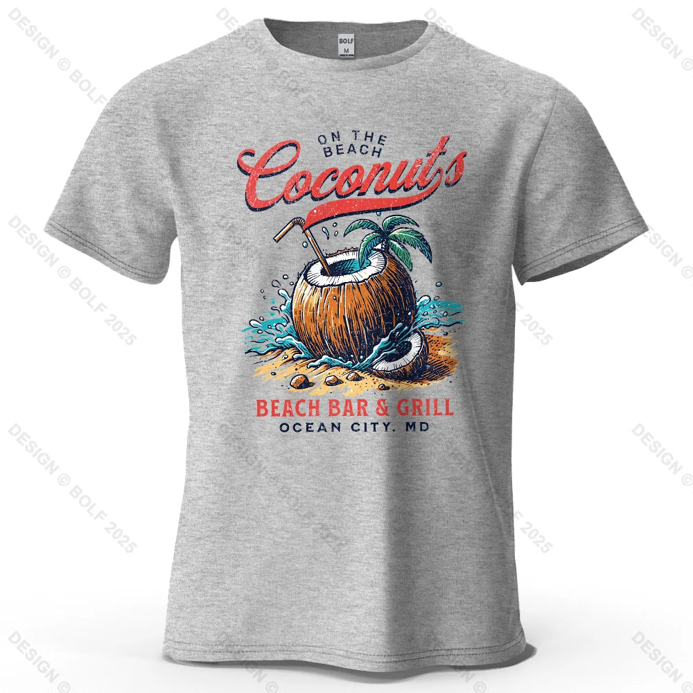 Vintage Graphic T-Shirt – 100% Cotton Drop-Shoulder Tee for Men