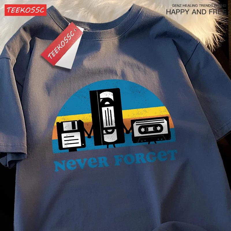 Vintage Radio Graphic T-Shirt – Cotton Tee