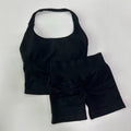 Women's Seamless 2-Piece Yoga Set – Sports Bra & High-Waist Leggings