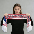 FIFA World Cup 2026 Fan Scarf – Choose Your Country | Flannel Tassel Supporter Scarf