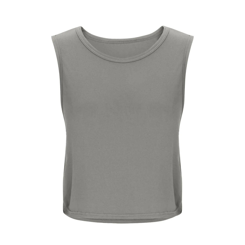 Women's Sleeveless Yoga Tank Top – Breathable Athletic Vest