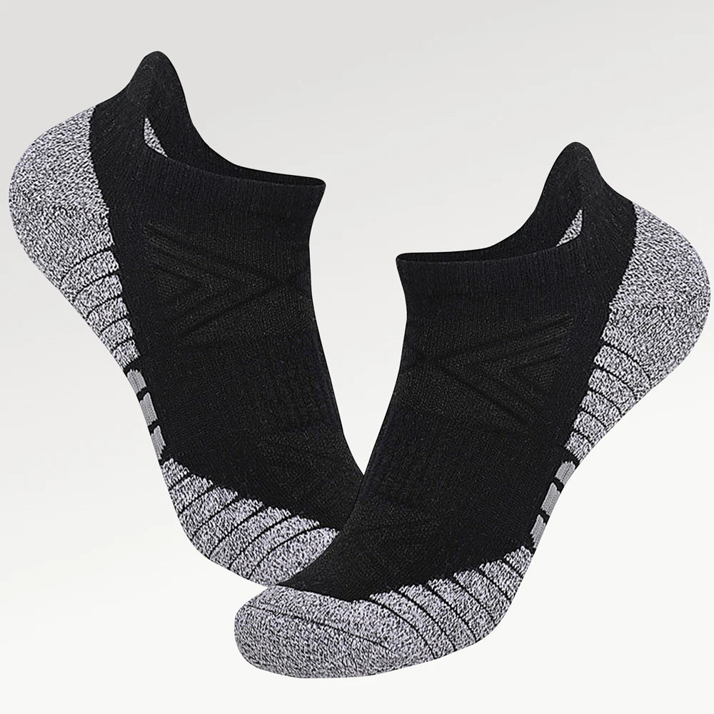Unisex Cotton Ankle Socks – Soft, Thick & Breathable for Sports and Everyday Wear