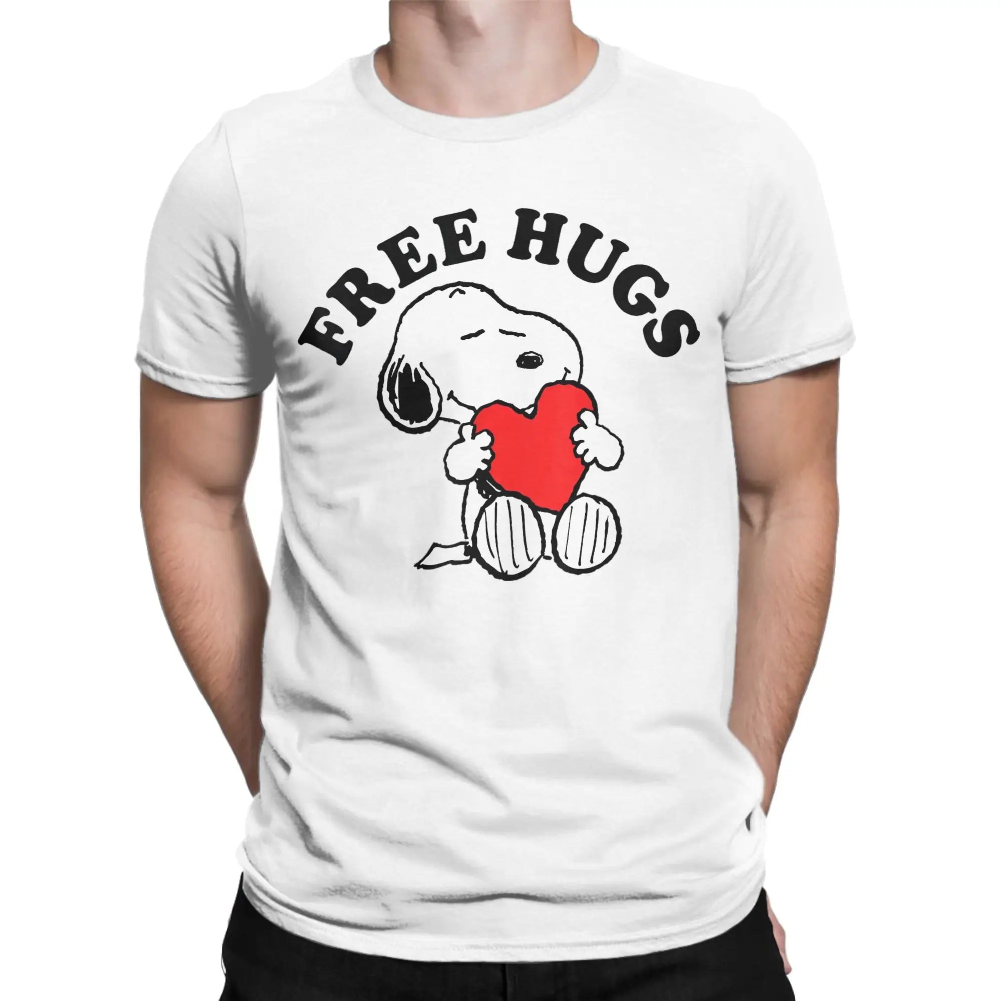 Snoopy & Charlie Brown Graphic T-Shirt | Unisex Cotton Anime Tee