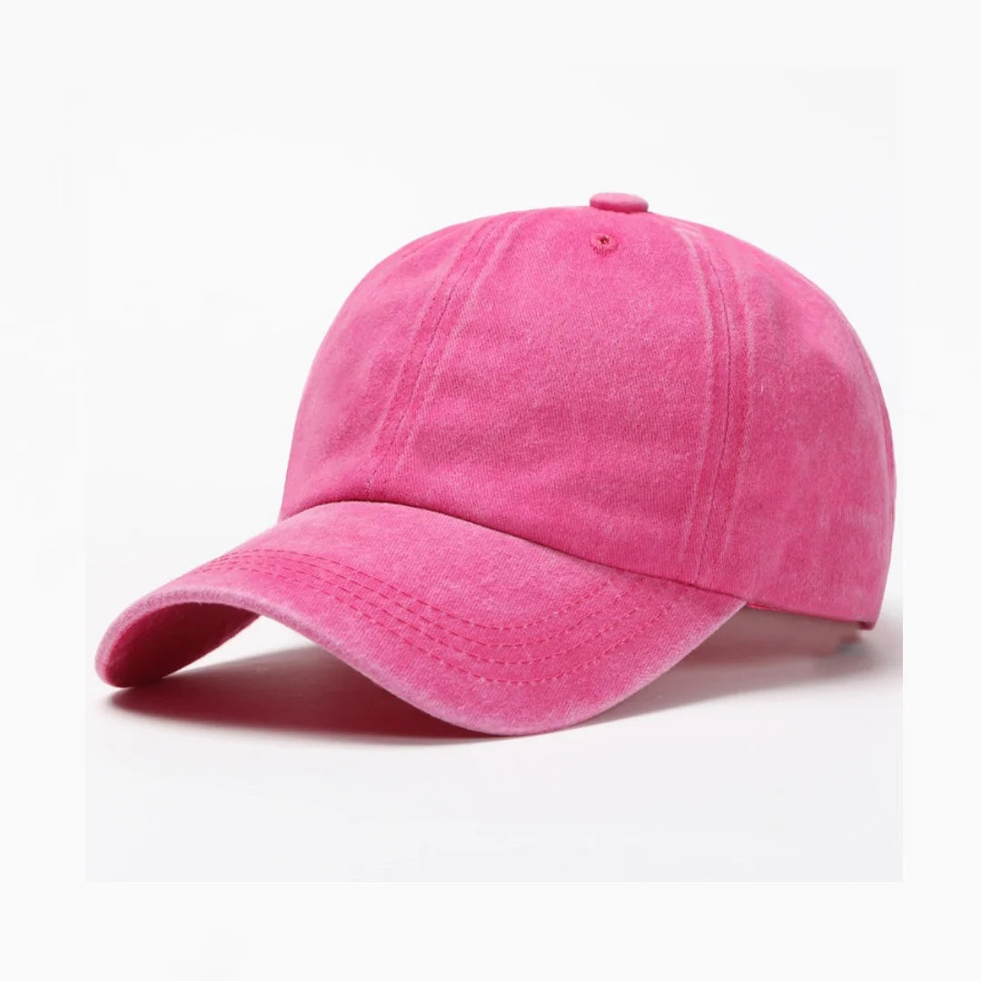 Washed Cotton Vintage Snapback Dad Hat