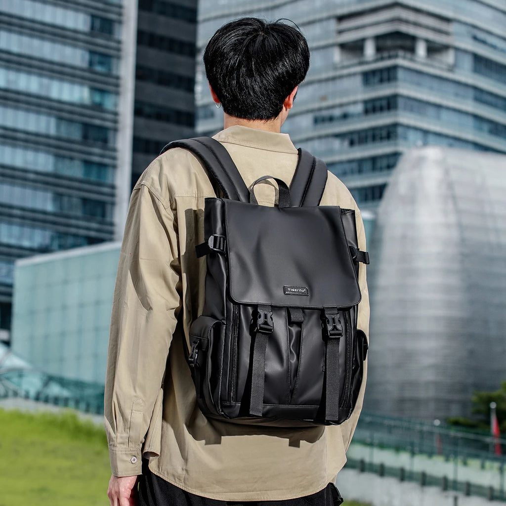 Tigernu Waterproof Laptop Backpack 15.6" | Anti-Theft Men's Commuter Bag