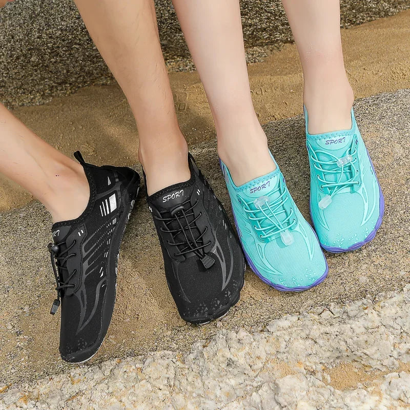 Quick-Dry Water Shoes for Men & Women | Non-Slip Aqua Sneakers for Beach, Surf & Swimming