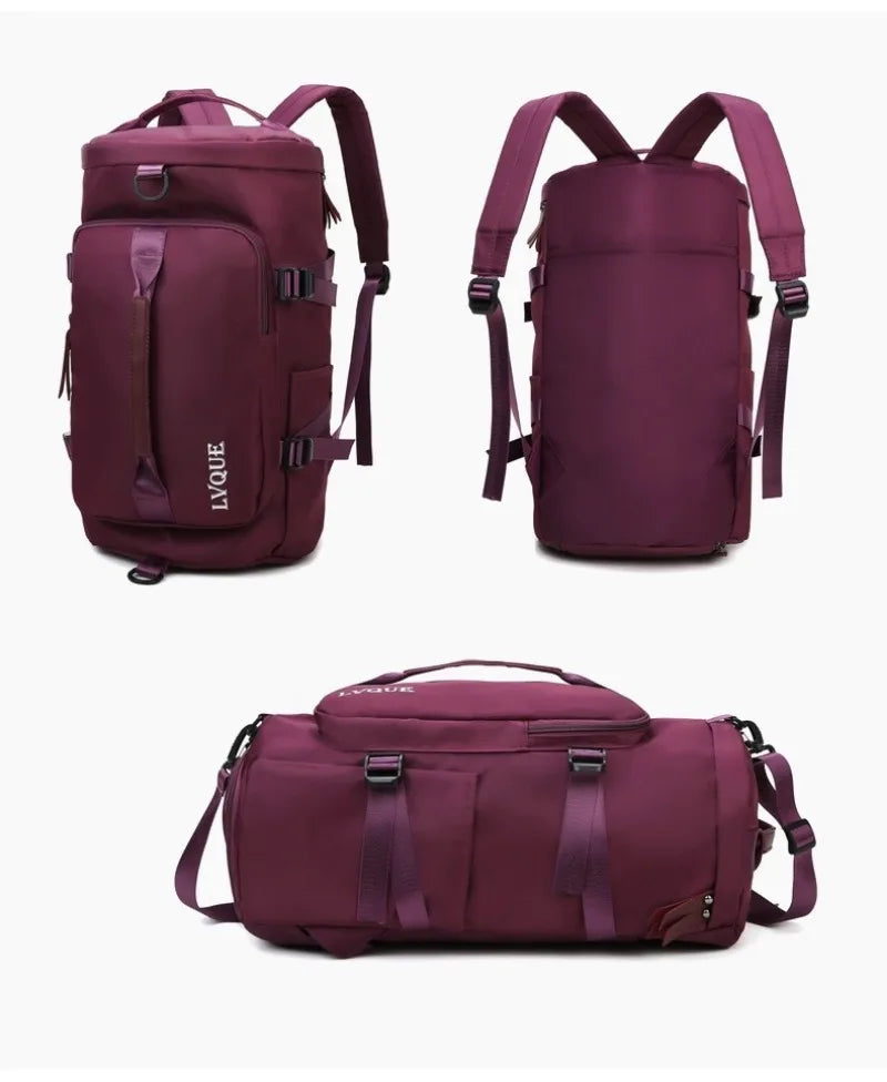 Large Capacity Travel Backpack – Waterproof Sports & Gym Duffel Bag