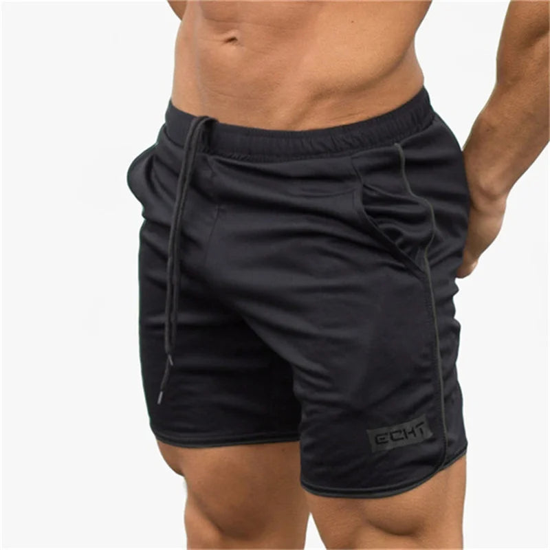 Men's Fitness Gym Shorts – Breathable Mesh Quick-Dry Training & Running Shorts