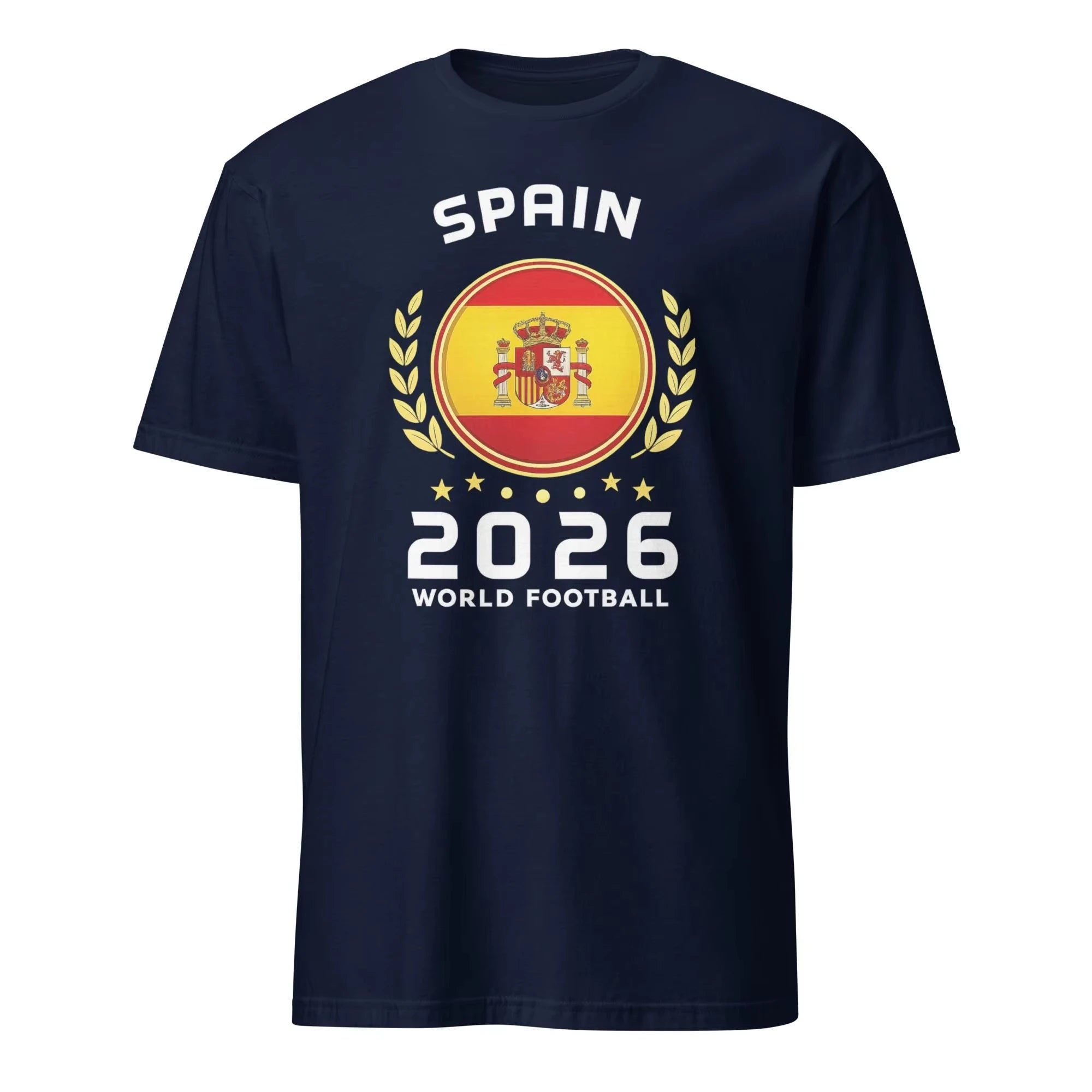 Spain Football T-Shirt | Unisex Loose Cotton Tee for Men & Women