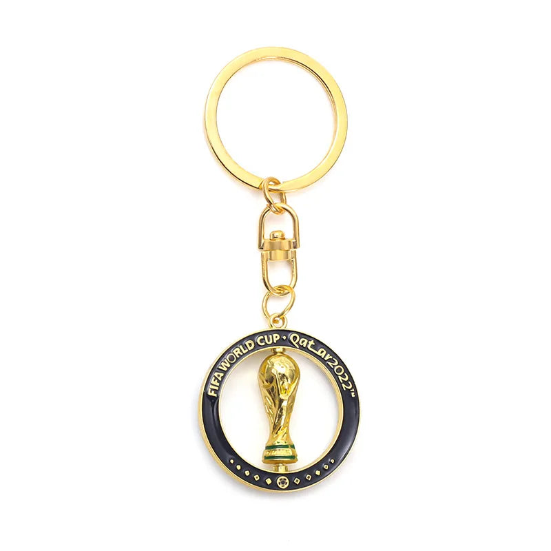 2026 FIFA World Cup Enamel Metal Keychain – UV Print Soccer Fan Souvenir