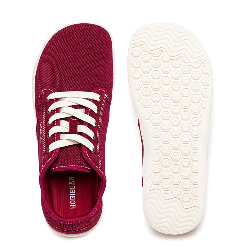 HOBIBEAR Barefoot Sneakers – Wide Toe Box, Zero Drop, Breathable Mesh | Unisex