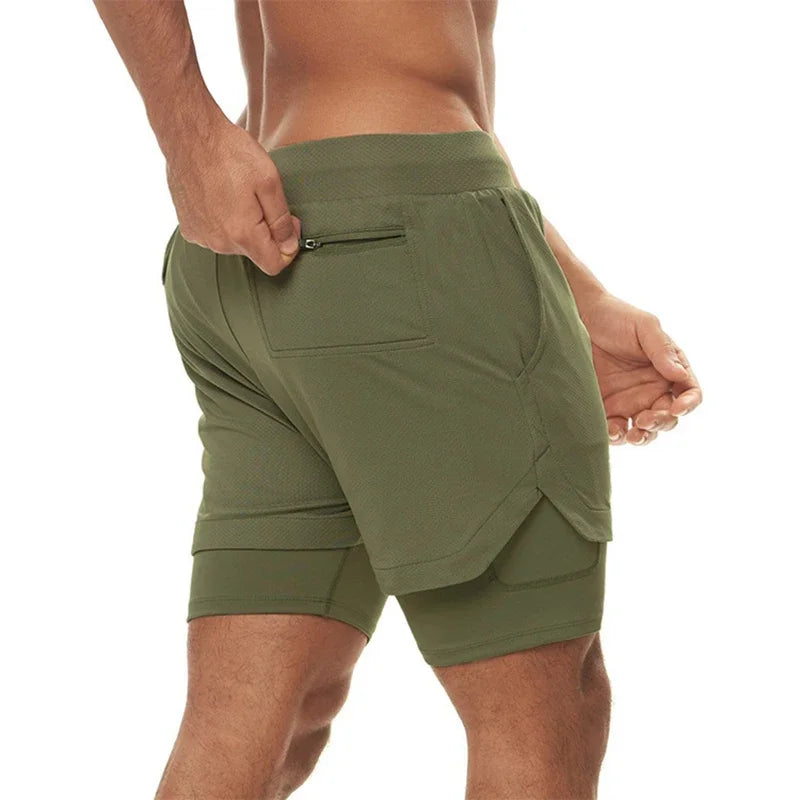 Men's Wicking Gym Shorts – Lightweight Training, Running & Fitness Shorts
