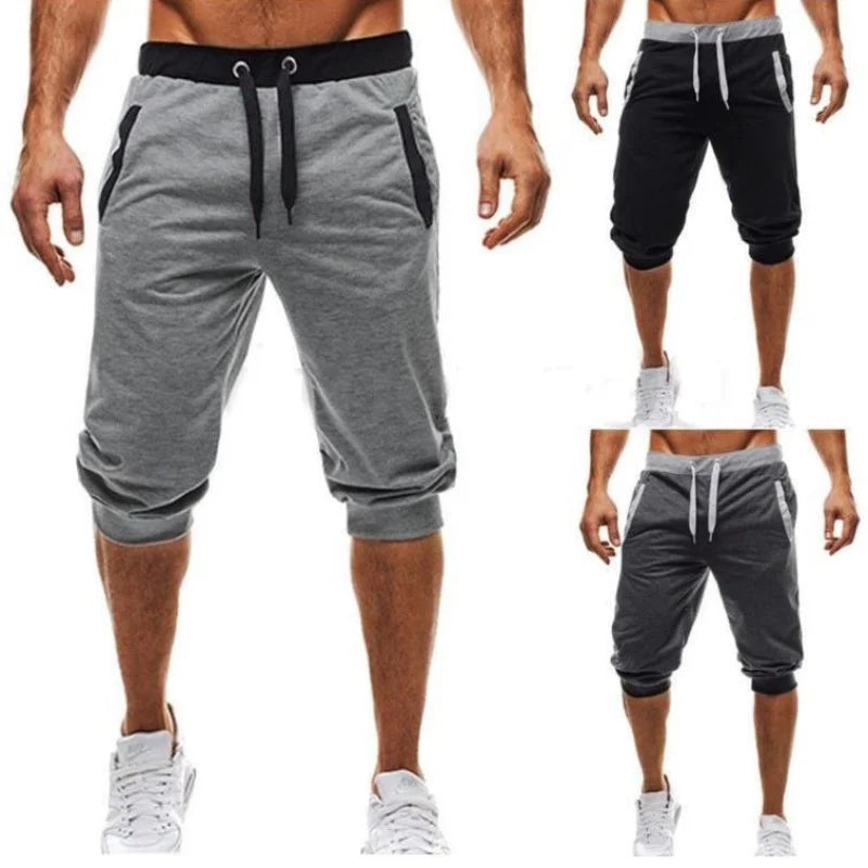 Men's Elastic Waist Jogger Shorts – Casual & Athletic Fit (M–XXXL)
