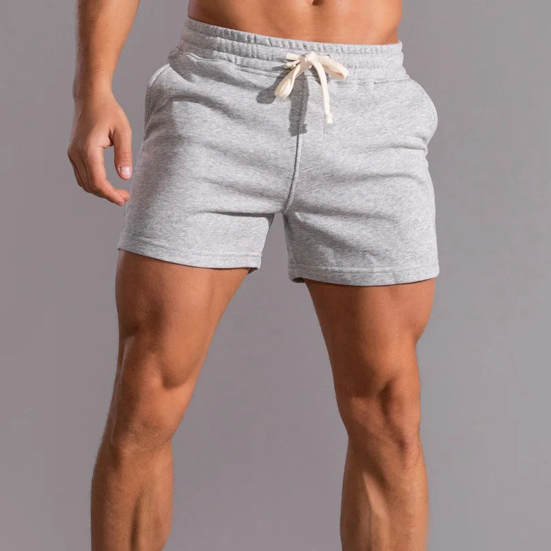 Men's 100% Cotton Drawstring Shorts | Gym, Beach & Casual Bermuda Shorts